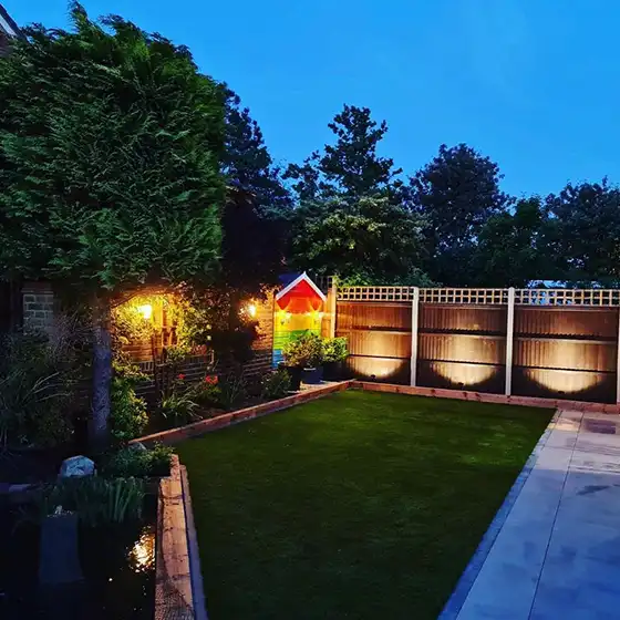 Landscaping project in Hertfordshire